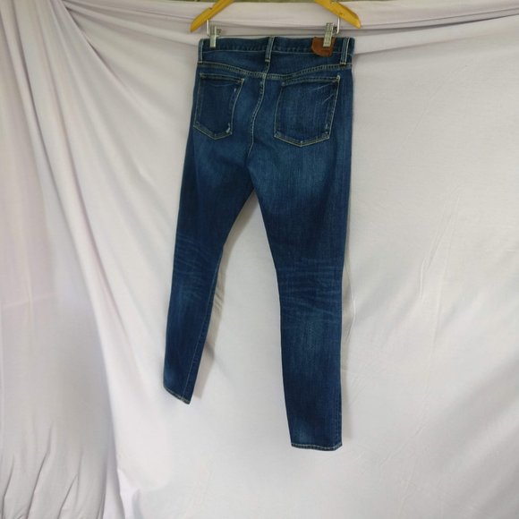 LB Selvage Brooke Skinny Distressed Jean 8w +MEASUREMENTS   MADE IN USA - Picture 4 of 10